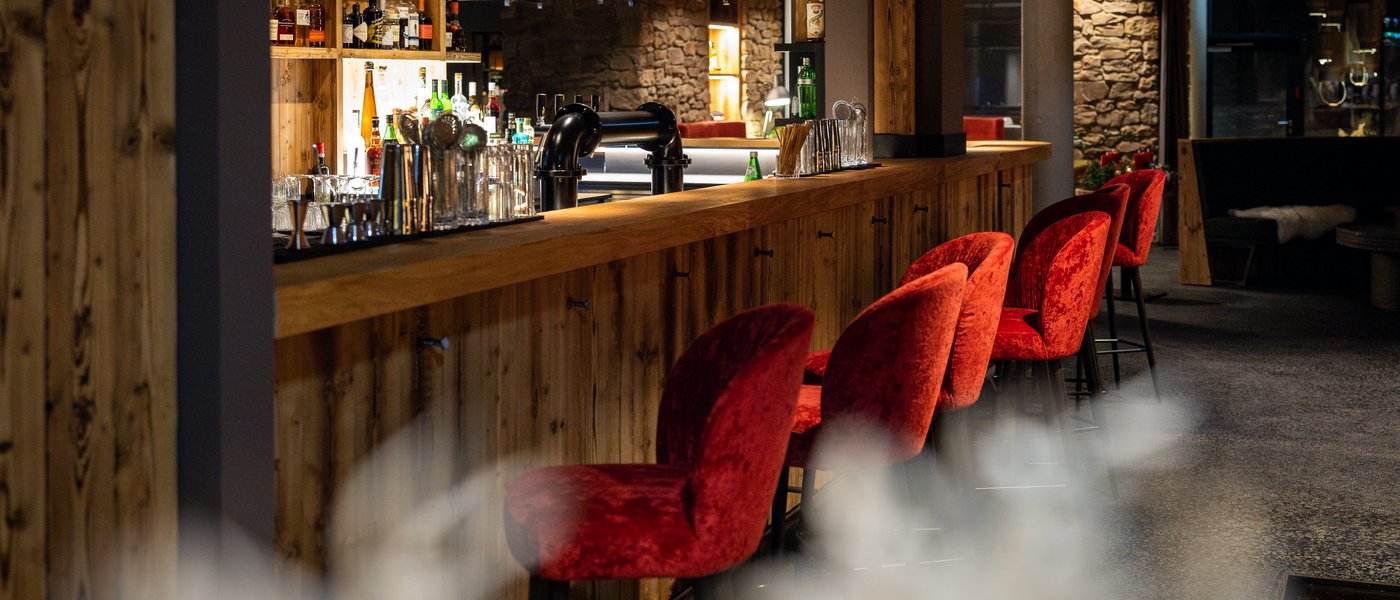 stylische Bar im Restaurant UPSIDEDOWN stylische Bar im Restaurant UPSIDEDOWN