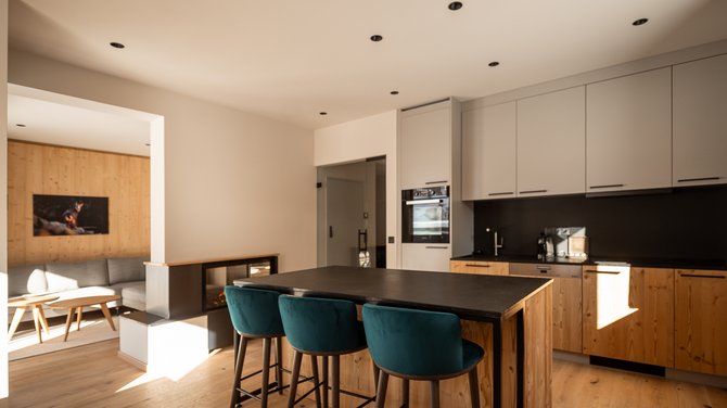 Stilvoller Wohnbereich in der Lodge Arkadia Stilvoller Wohnbereich in der Lodge Arkadia